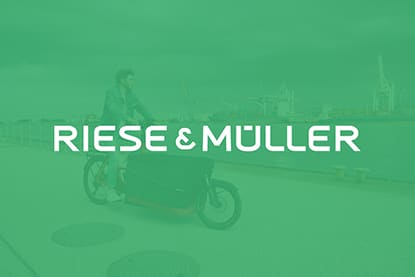banner bicicleta electrica Riese & Müller hover