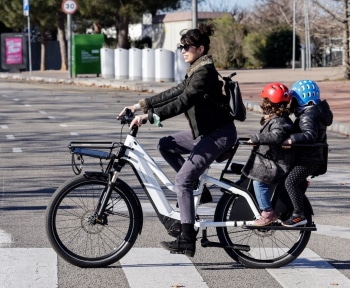 Bicicleta eléctrica Cargo para niños