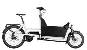 Riese & Müller cargo bike modelo Transporter con carga abierta