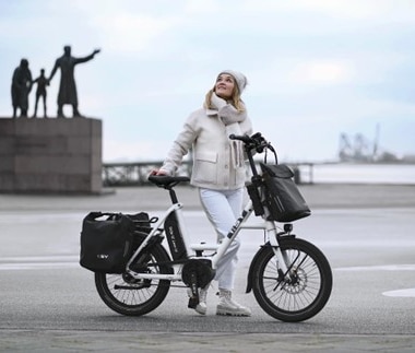 Bicicleta eléctrica urbana isy mujer
