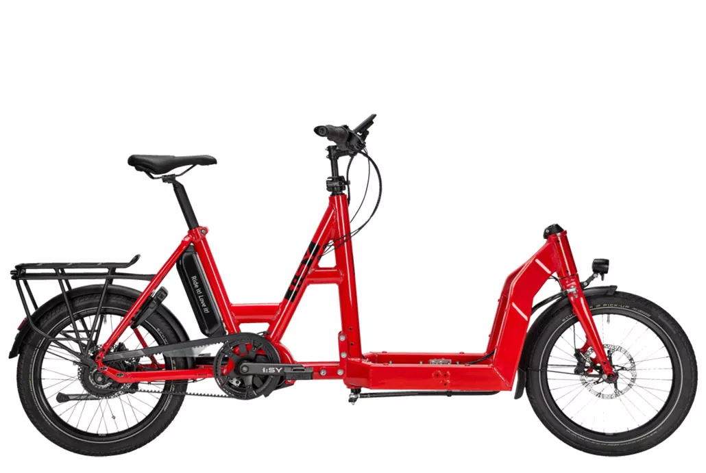 i:SY Bike Cargo - Bicicleta con cajón delantero