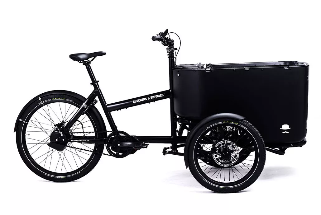 Triciclo eléctrico de carga de Butchers & Bicycles MK1-E