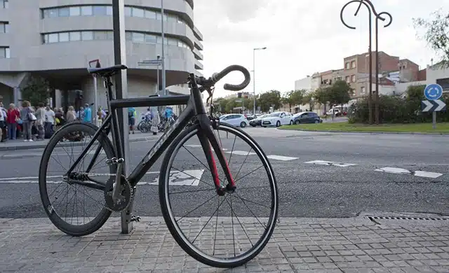 Plaza de la bicicleta en Terrassa