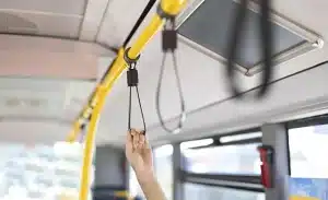 close up passenger bus