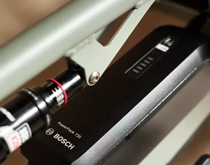 Batería Bosch en bicicleta eléctrica
